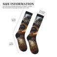 thumbnail image 4 of Sikiie Vintage Gentleman Duck 1 Pairs Compression Socks for Men and Women 15-20 mmHg Running Support Socks, 4 of 7