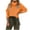 Orange, variant on Up to 65% off Women's 2024 Fall Mock Neck Long Sleeve Ribbed Knit Contrast Stitching Oversized Chunky Sweater Pullover Top Orange