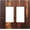 Rustic Weathered Wood Barn Wood Texture Print, variant on Beige Travertine Mosaic Marble Tile Pattern Outlet Covers 1 Gang Duplex Light Switch Cover Decorative Switch Plates Electrical Receptacle Faceplate Wall Plate for Bathroom Kitchen Farmhouse Decor