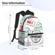 thumbnail image 2 of Fotbe Stamp Set Collection Mochila Ligera Casual para Laptop para Hombres y Mujeres, Mochila Impermeable de Uso Diario, Mochila para Universidad, 2 of 6