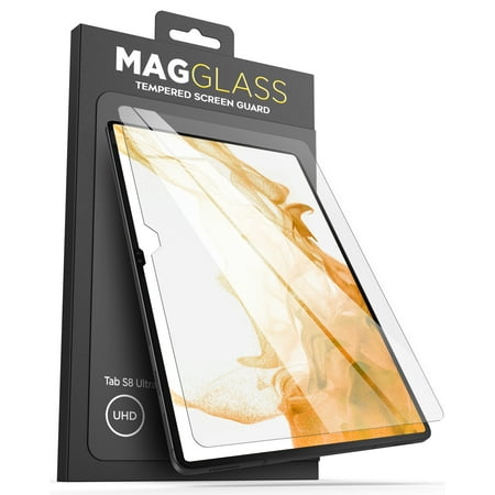 MagGlass UHD Tempered Glass Designed for Samsung Galaxy Tab S8 Ultra Screen Protector