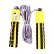 thumbnail image 1 of Cuerdas para saltar unisex con contador electrónico, cuerda para saltar ajustable para ejercicio, color amarillo, 1 of 14