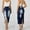 Dark Blue, variant on YOUSNH Women Fashion High Waist Ripped Destroyed Bodycon Street Style Denim Skirt Women's Skirts Black XXXL