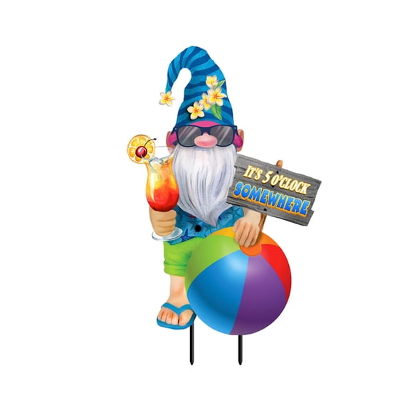 Briarwood Lane Summer Gnomes Metal Art