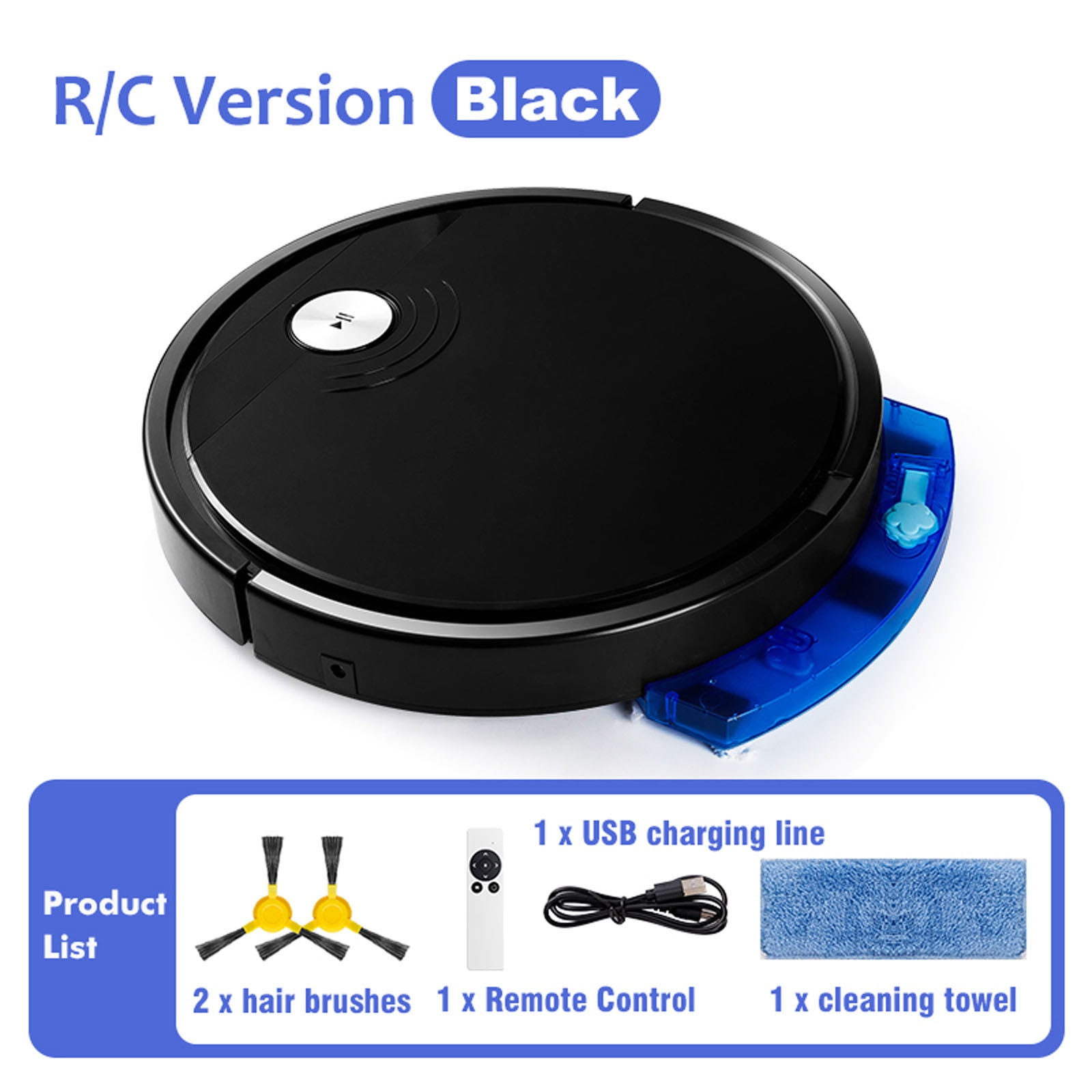 Camnix Robot Vacuum and Mop Combo, 2 in 1 Mopping Robot Vacuum Cleaner, 4200Pa Powerful Suction, Multi-Surface Cleaning, Obstacle Avoidance, Self-Charging, Easy to use, App & Voice Control