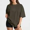thumbnail image 4 of SUNBS Plus Size Tops for Women Workout T Shirts Short Sleeve Spring Tee Summer Clothes,Sizes S-3XL, 4 of 9