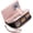 PINK, variant on Leather RFID Blocking Credit Card Holder for Women & man - 45 Slots Bifold Zipper Wallet with Wristlet, Large Capacity Organizer for Cards, Cash & Small Essentials.