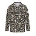 thumbnail image 4 of Camisas de Manga Larga para las Mujeres de Ajuste Suelto Negocios Blusas de Trabajo Casuales, Poliéster Suave Spandex Capa Esenciales, 4 of 7