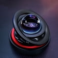 thumbnail image 5 of Rirozkan Solar Car Air Freshener, Rotating Double Ring Hanging Ornament, Aromatherapy Decor, Sun Powered Continuous Scent for Vehicle Interior Rearview Mirror, 5 of 6