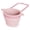 Pink, variant on Kitchen Sink Strainer Basket,Silicone Faucet Hanging Strainer & Foldable Drain Basket for Hanging Catcher with Faucet Clip Easy Storage Vegetable Colander