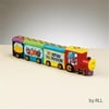Rite Lite MFR-13 11 x 3 ft. Menorah & Chan Express- Handpainted Ceramic - Gift Box -pack of 3