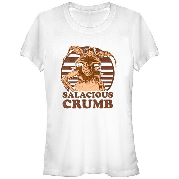 Junior's Star Wars Salacious Crumb Graphic Tee White Small