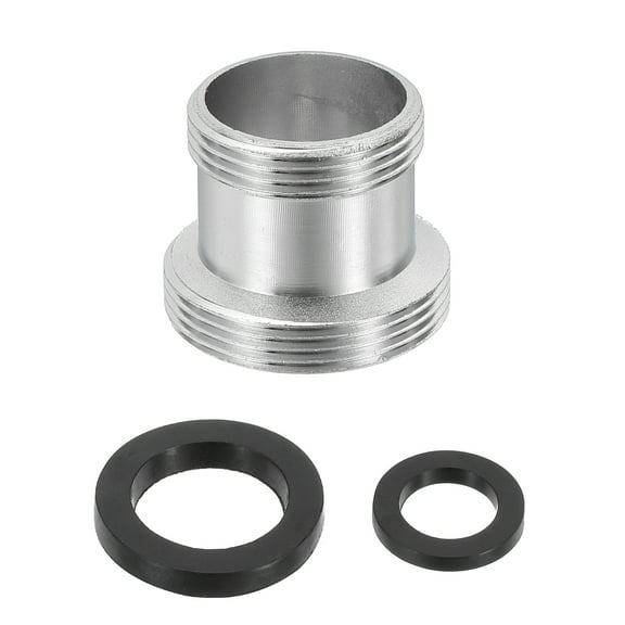 Faucet Aerator Adapter, M18 Male to M22 Male with Washer, 18mm Length