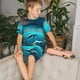 thumbnail image 4 of Balery Hawaiian Ship Dolphin Conjunto de Pijama Infantil de Manga Corta con Estampado – Ropa de Dormir de Algodón Suave-X-Large, 4 of 6