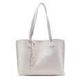 thumbnail image 1 of PENGXIANG Grand Sac Fourre-Tout Réversible pour Femmes Sac à Main Rétro en Cuir avec Franges Mode (Blanc), 1 of 7