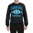thumbnail image 2 of City of Carolina CAR American Football Fantasy Fan Sports Unisex Crewneck Graphic Sweatshirt, Black, X-Large, 2 of 3