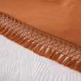 thumbnail image 6 of Move Over Burnt Orange Macrame Tassel Pillowcases Queen, 100% Washed Microfiber Pillow Cover Set of 2, Boho Decor, No Filling, 6 of 8