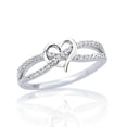 thumbnail image 2 of Heart Decor Ring, 2 of 3