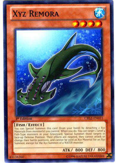 YuGiOh Cosmo Blazer Common Xyz Remora CBLZ-EN011 Kuwait | Ubuy