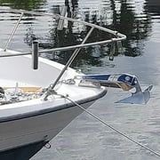 Five Oceans Delta Style Wing Boat Anchor, 9 Lb / 4 Kg Galvanized Steel Boat Anchors, Premium Series, for Pontoon, Fishing Boats, Bass Boats, Sport Boats, Sport yachts, Sailboats - FO4213