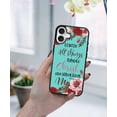 thumbnail image 5 of WIRESTER Shockproof Soft Rubber Cover Case for Apple iPhone 16 6.1" 2024, Christian Bible Verses Philippians 4:13, 5 of 5