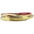 thumbnail image 3 of 4MM ×5M DIY l Automobile Car Motor Interior Exterior Decoration Adhesive Sticker Moulding Trim Strip Line (Golden), 3 of 4