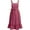 2, variant on 1pc Vintage European Apron Artistic Florist Design Ruffled Hem Kitchen Baking Apron Solid Color with Nordic Style for Wedding