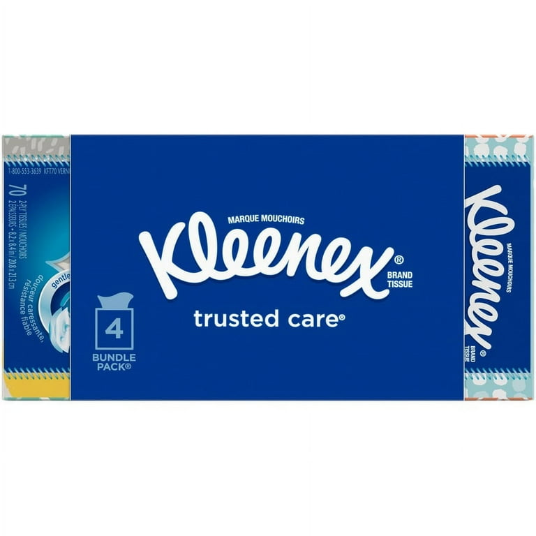 Kleenex Trusted Care Tissues - 2 Ply - 8.20 Kleenex Trusted Care Tissues - 2 Ply - 8.20