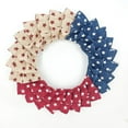 thumbnail image 5 of Kezqiaxn Patriotic 4th of July Wreath, 18", Burlap, 5 of 9