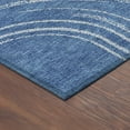 thumbnail image 3 of Addison Rugs Chantille Indoor/Outdoor Transitional Geometric Navy Machine Washable Rectangle Rug, 8' x 10', 3 of 8