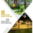 thumbnail image 4 of Solar Lights Outdoor Flickering Flames Solar Torches Lights Decorative Solar Garden Light, 4 of 4