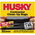 thumbnail image 2 of Husky Sacs de Nettoyage Contractor, Capacité de 158 L (32 Unités), 2 of 7