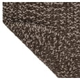 thumbnail image 5 of Better Trends 72" Square Braided Rug 100% Polyester Durable and Stain Resistant Reversible Indoor Area Utility Rug, Chenille Tweed Collection - Dove & Chesnut, 5 of 5