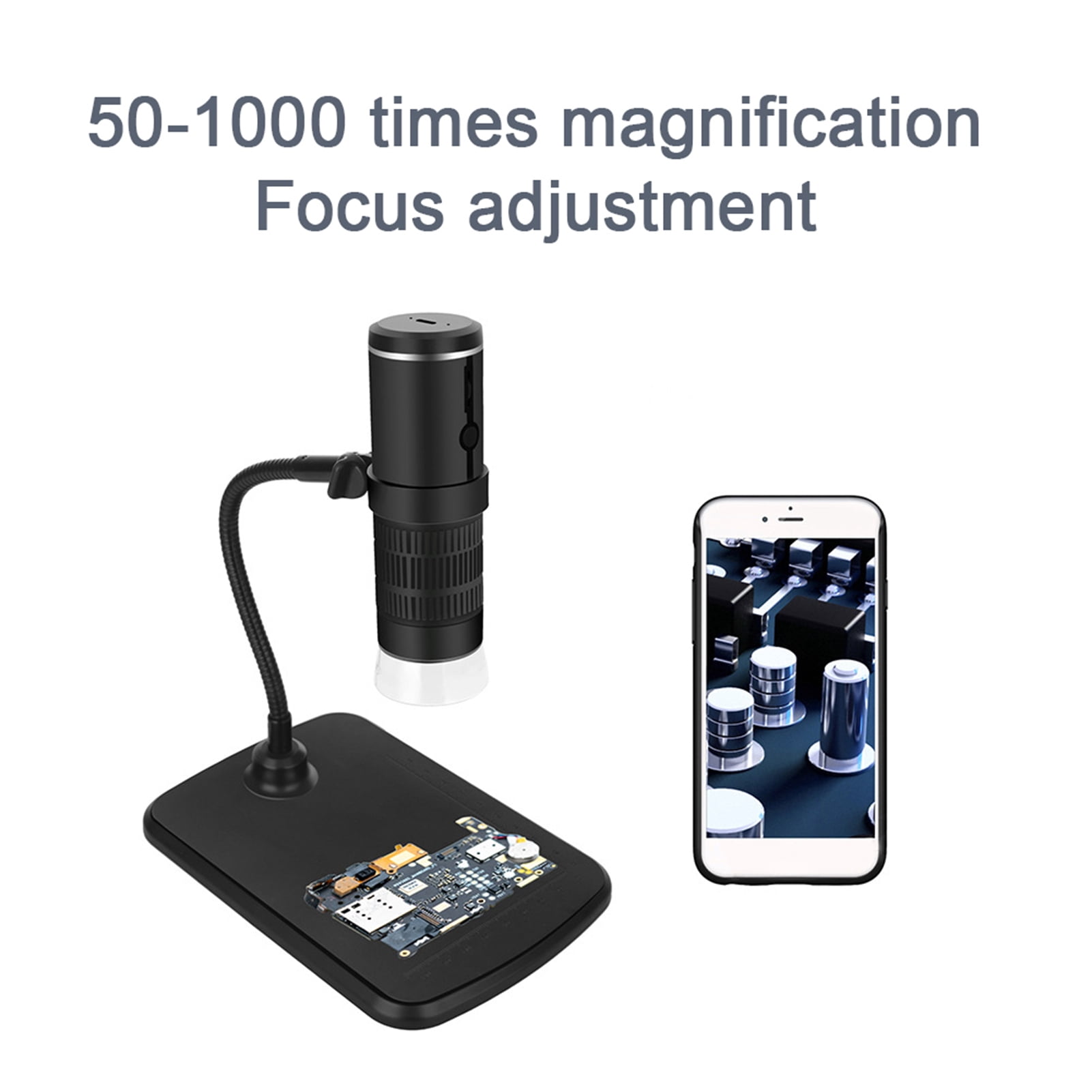 Microscopio HD microscopio inalámbrico portátil función WiFi ...