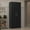 Black, variant on Madesa Kitchen Pantry Storage Cabinet 2 Doors with 5 Utility Shelves 23"L Wooden Organization Unit for Kitchen - Black