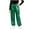 Green, variant on QSXADF Kid's Hip Hop Dance Jogger Pants Metallic Shiny Loose Elastic Waist Cool Children Outdoor Pants