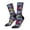 2 Black-2, variant on Retro Cassette Music Print Adult Socks for Men & Women,Calf Socks, Ankle Socks,Boots Socks,Breathable Casual Sock,Unisex Crew Socks