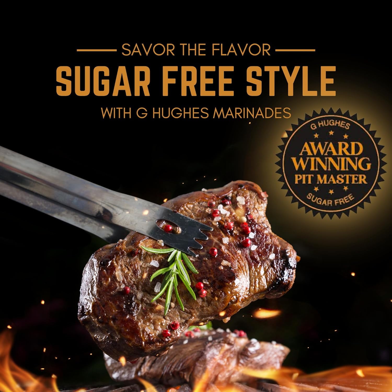 Sugar Free, General Tso Sauce - Stir Fry Sauce, Gluten Free, No High Fructose, No Artificial Preservatives - 12 Oz (3-Pack)