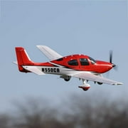 E-flite RC Airplane Cirrus SR22T 1.5m BNF Basic Transmitter Battery and Charger Not Included with Smart AS3X and SAFE Select EFL15950 Airplanes B&F Electric