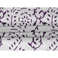 thumbnail image 5 of oneOone Velvet Purple Fabric Block Quilting Supplies Print Sewing Fabric By The Yard 58 Inch Wide-5N, 5 of 5