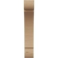 thumbnail image 2 of 5"W x 10"D x 30"H Thin Olympic Rough Cedar Woodgrain TimberThane Corbel, Primed Tan, 2 of 6
