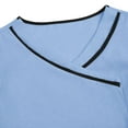 thumbnail image 5 of Gytharion Medical Scrub Sets for Women Short Sleeve V Neck Scrub Top and Stretch Pant Womens Professional Nursing Uniform Workwear with Pockets, 5 of 8