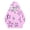 Pink, variant on lnmuld Girls Winter Zip Up Hoodie, Star Print Long Sleeve Hooded Sweatshirt with Front Pockets Size:12-13 Years