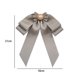 thumbnail image 5 of Broche de lazo preatado Yuyangstore para mujer con cuentas gris, 5 of 8