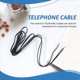 thumbnail image 4 of RJ11 6P4C Cuerda Cable de Telefono Modem ADSL 2 Metros, 4 of 5