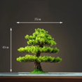 thumbnail image 1 of Decoración del hogar en maceta DIY, árbol falso, bonsái, sala de estar, estilo chino, Hotel, porche, paisaje, decoración de plantas verdes, 1 of 4