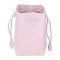 thumbnail image 2 of Camera Lens Pouch Case,PU Leather Drawstring Pouch Bag, Portable Fldable  Waterproof Universal  Camera Bag, Film Printer Storage Organizer, 2 of 8