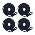 thumbnail image 2 of 4Pcs Boat s Bumpers, Boat Lines, Boat Accessories Inflatable Marine Bumpers Rope Bumpers Lines for Docking, Yacht, Sailboats Black, 2 of 8