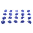 thumbnail image 1 of 20 Piezas Artificiales de Crisantemo Cabezas Decoraciones de Jardín en hogar Azul oscuro perfecl Cabeza de flores artificiales, 1 of 8