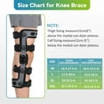 thumbnail image 5 of Orthomen ACL Knee Brace for Ligament Injuries, Sports Injuries, Arthritis (OA) & Preventive Protection & Relief from Knee Joint Pain/Degeneration- Men & Women (M-Left), 5 of 9